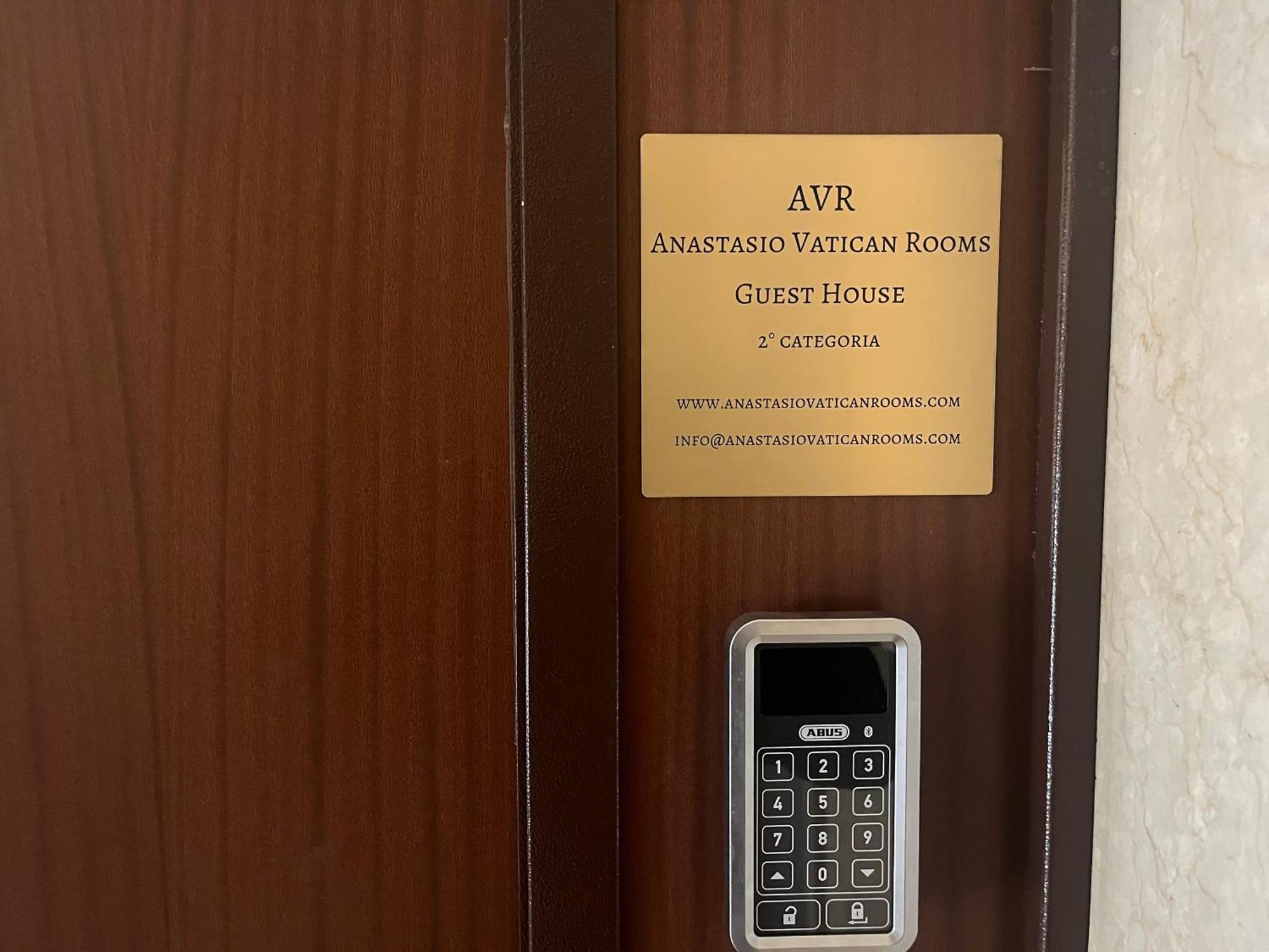 Anastasio Vatican Rooms G H Rom Exteriör bild